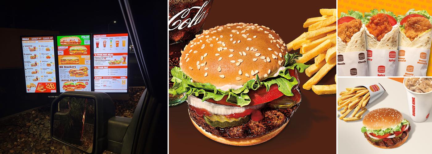 Burger King Menu