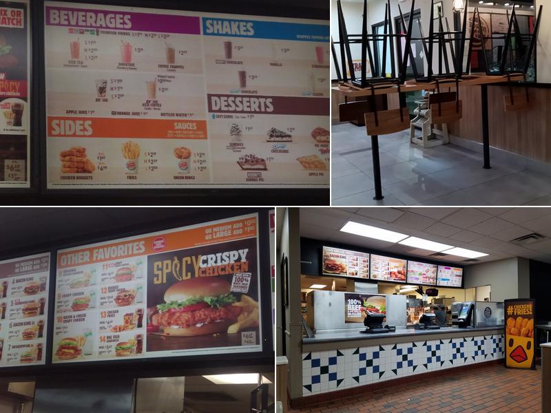 Burger King Menu