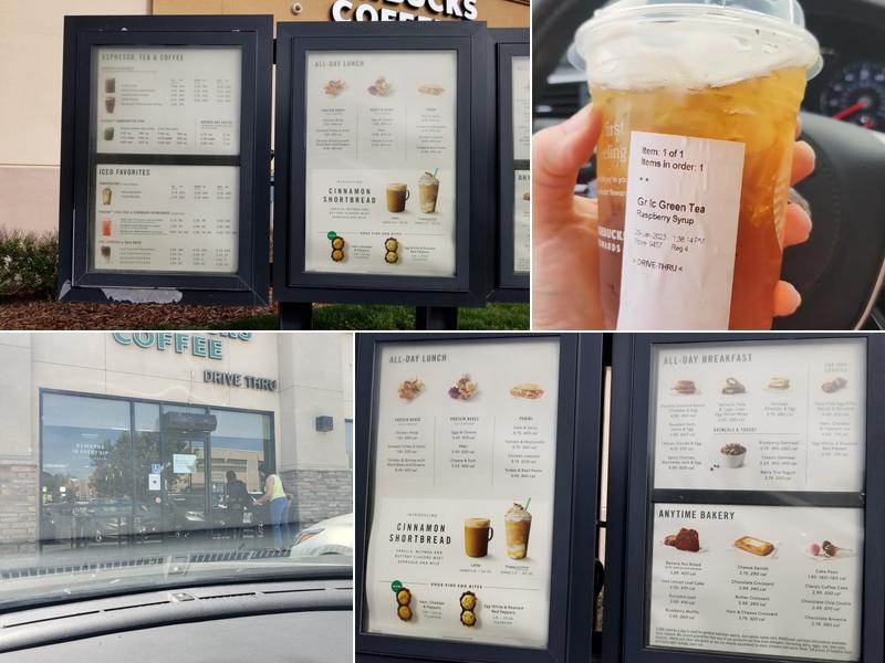 Starbucks Menu