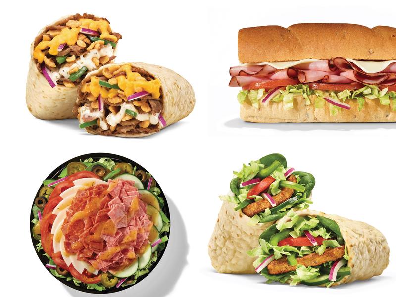 Subway Menu