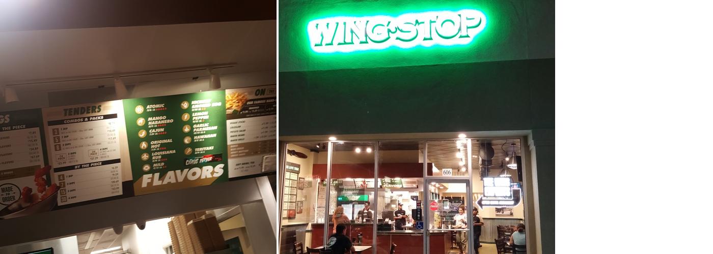 Wingstop Menu