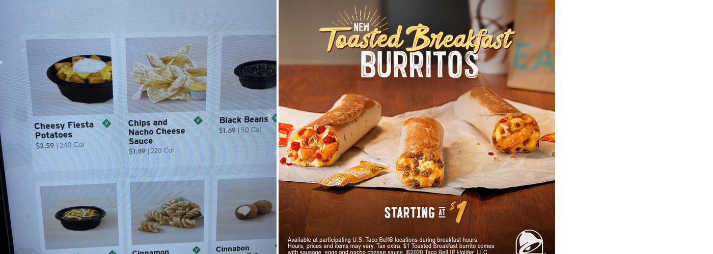 Taco Bell Menu