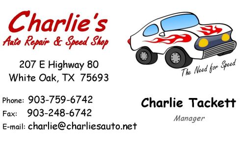 Charlie's Auto Repair & Speed Shop White Oak