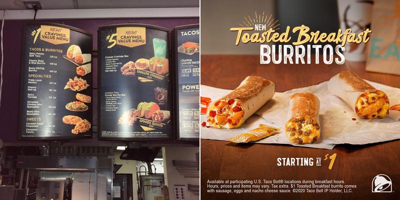 Taco Bell Menu