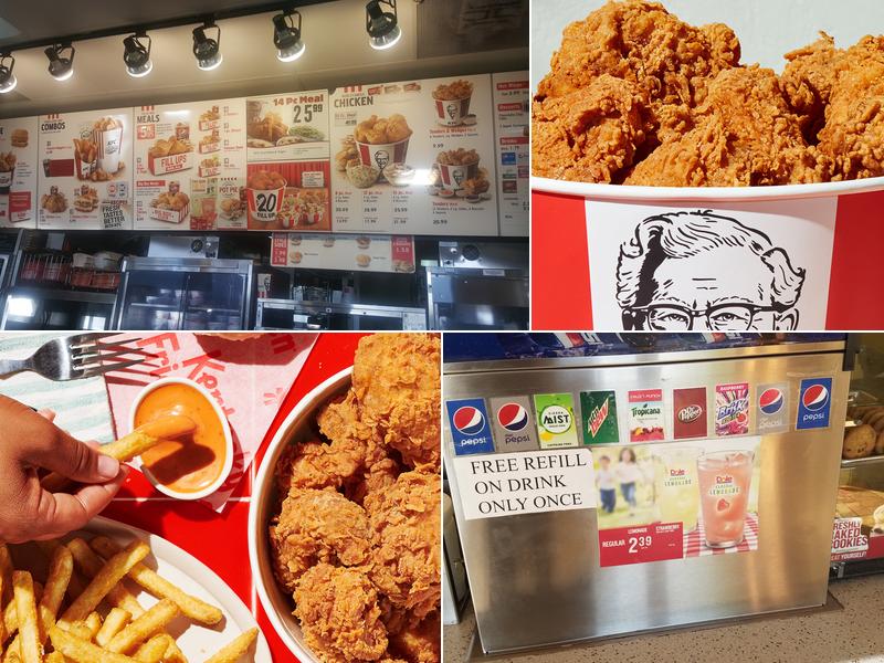 KFC Menu