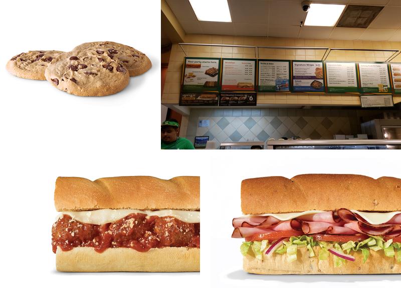 Subway Menu