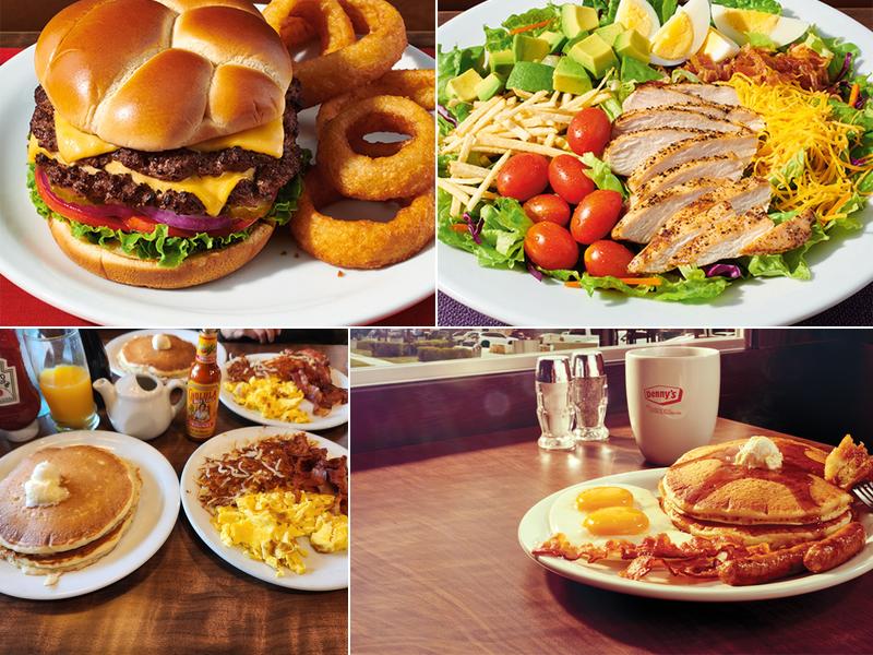 Denny's Restaurant Menu
