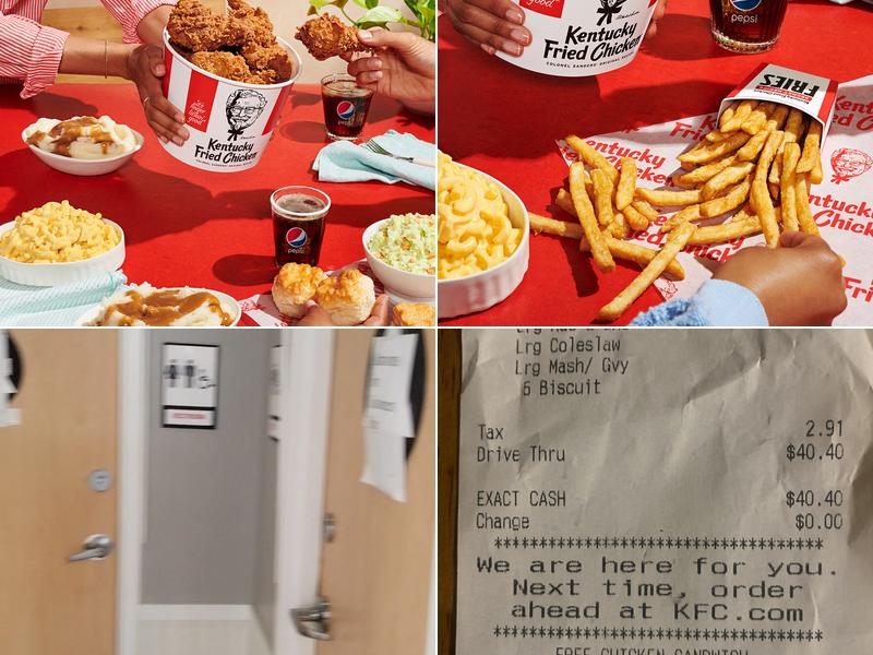 KFC Menu