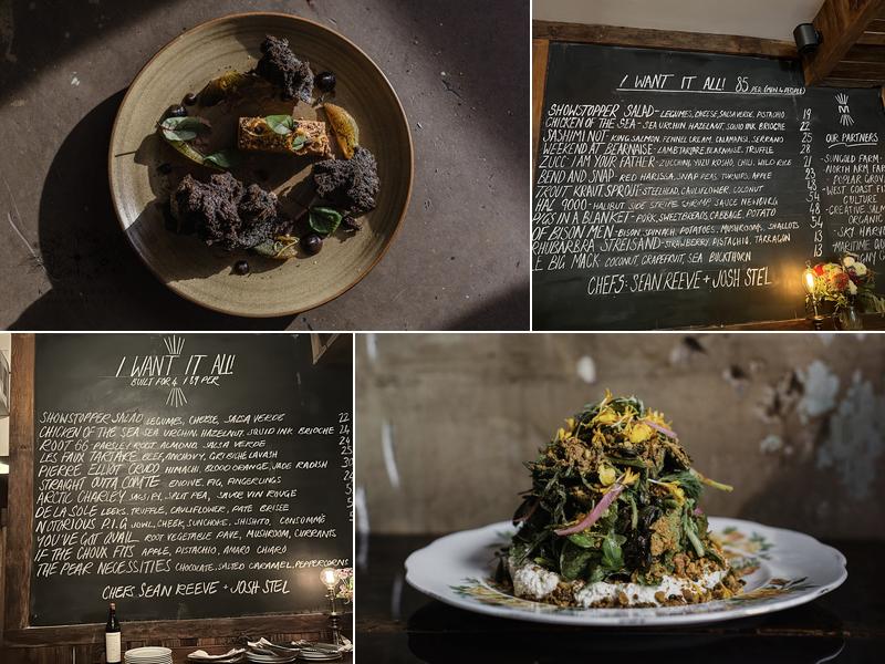 The Mackenzie Room Menu