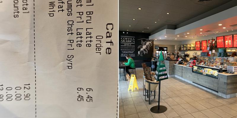 Starbucks Menu