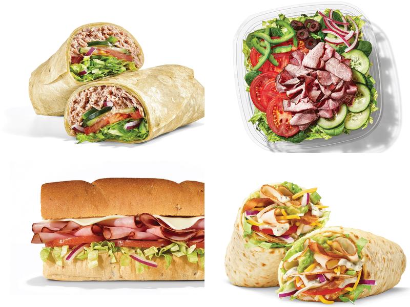 Subway Menu