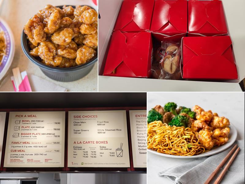 Panda Express Menu
