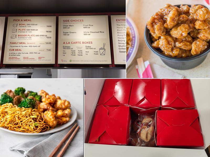 Panda Express Menu