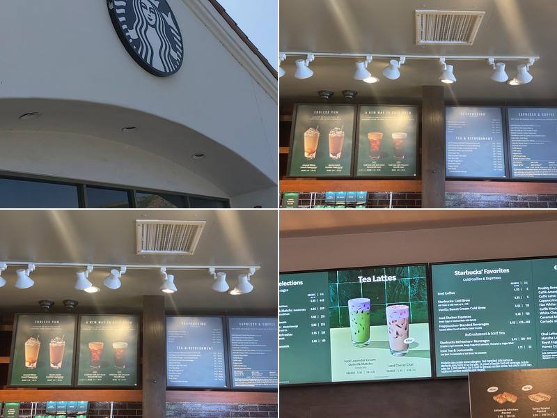 Starbucks Menu