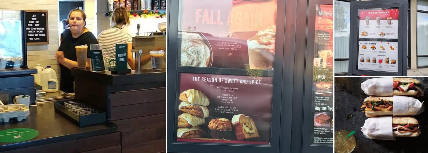 Starbucks Menu