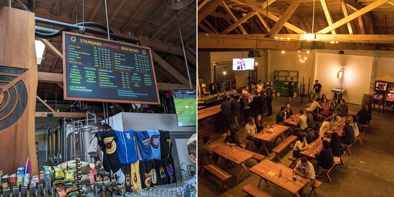 Standard Deviant Brewing Menu