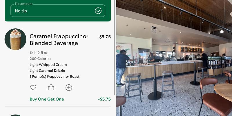 Starbucks Menu