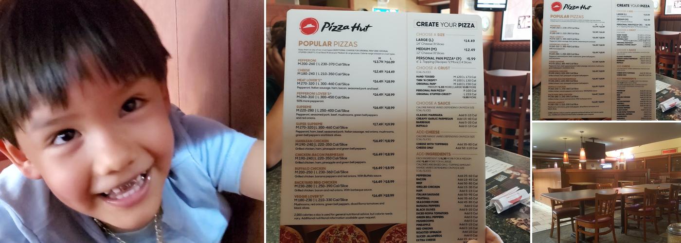 Pizza Hut Menu