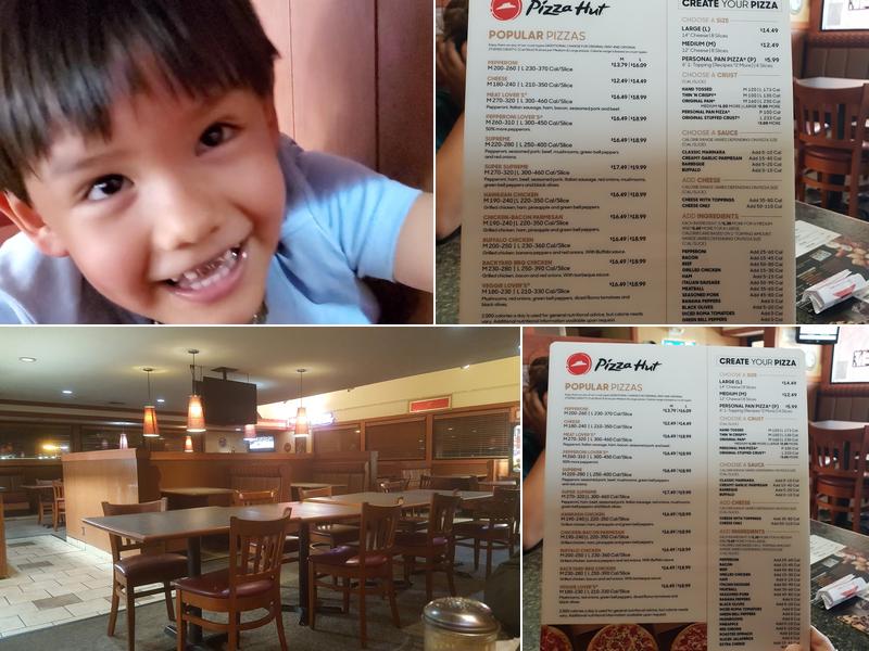 Pizza Hut Menu