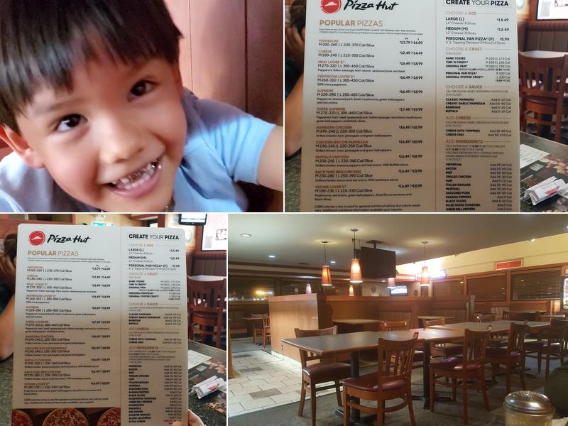 Pizza Hut Menu