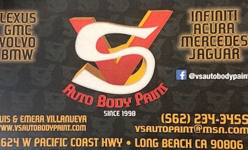 v&s auto body paint