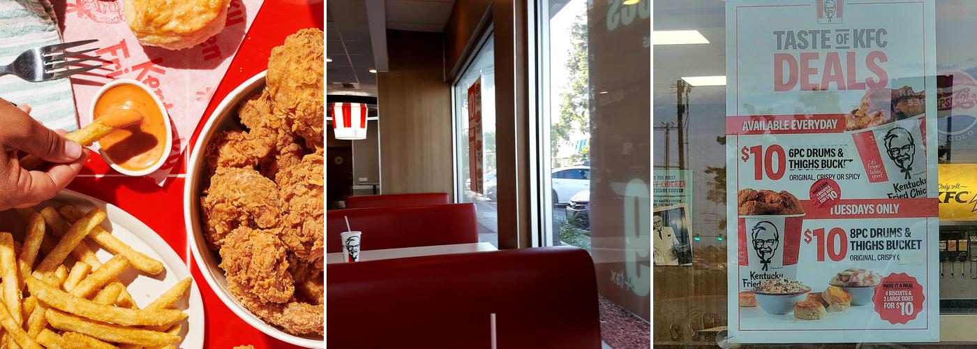 KFC Menu