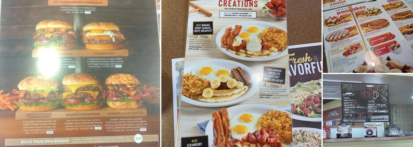 Denny's Menu