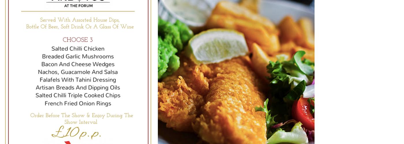 Arbutus at the Forum Menu