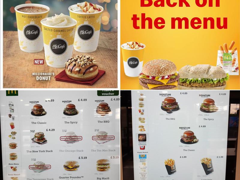 McDonald's Menu