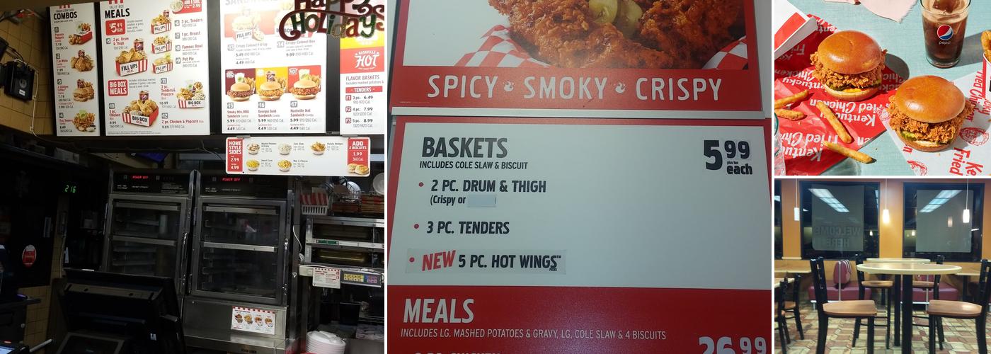 KFC Menu