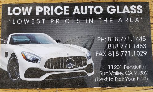 Low Price Auto Glass
