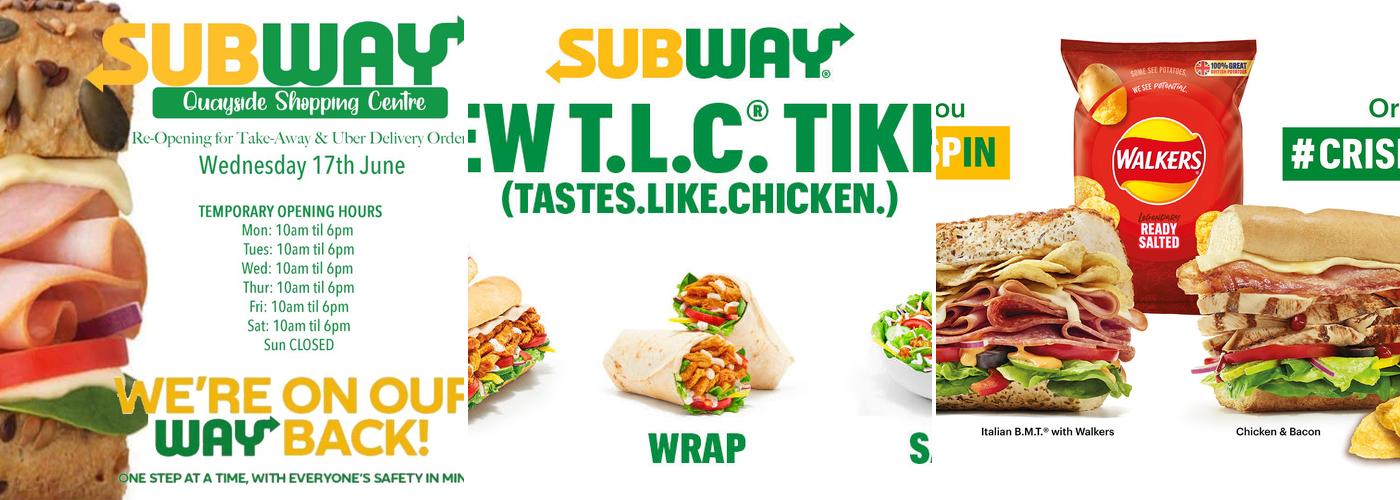 Subway Menu