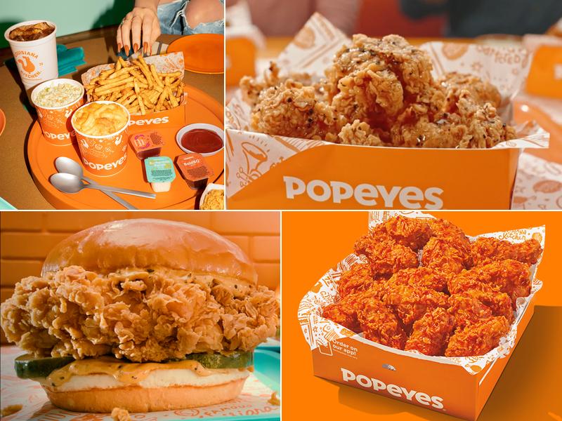 Popeyes Louisiana Kitchen Menu
