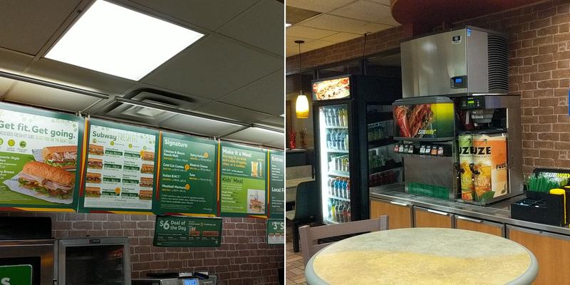 Subway Menu