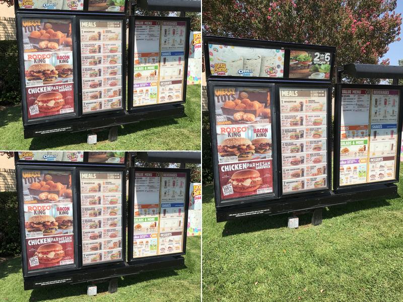 Burger King Menu