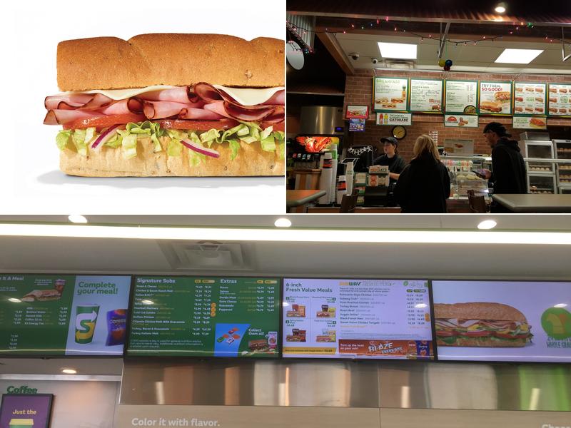 Subway Menu