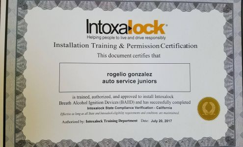 AUTO SERVICE JUNIORS