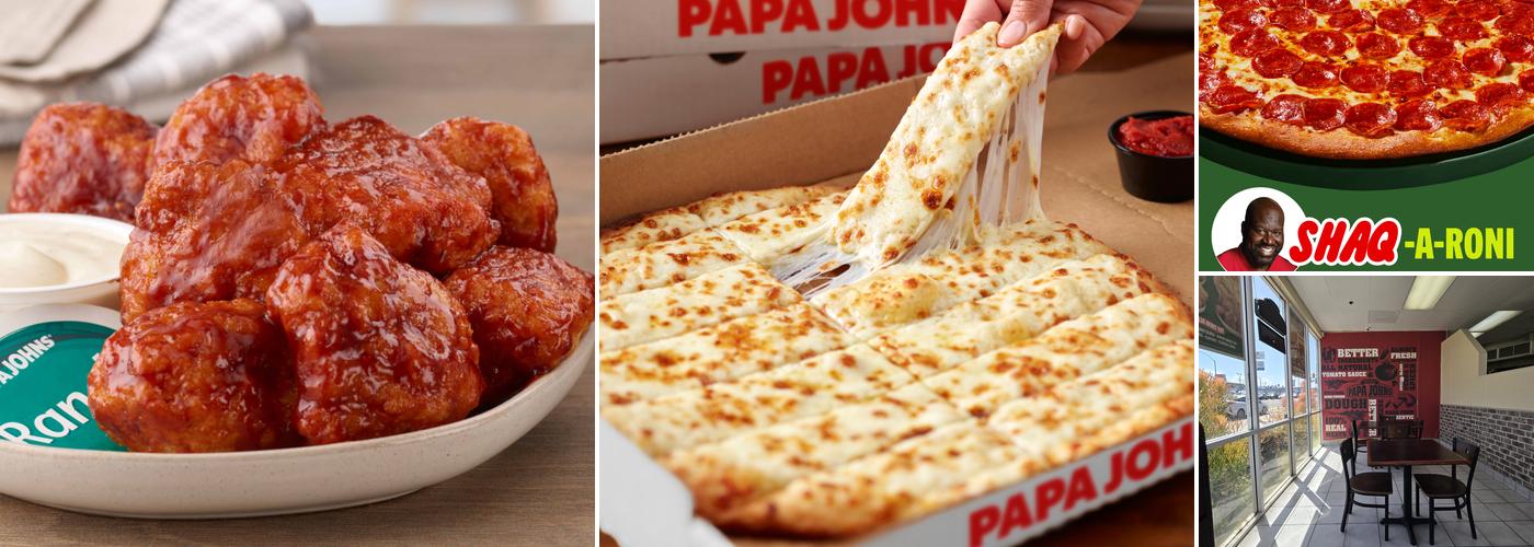 Papa Johns Pizza Menu