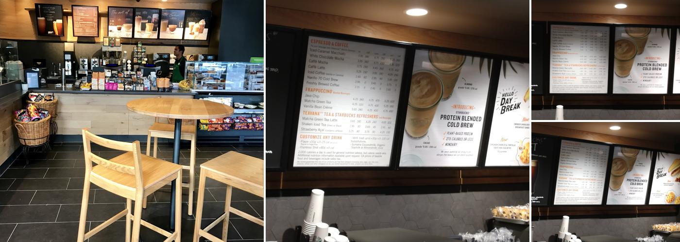 Starbucks Menu