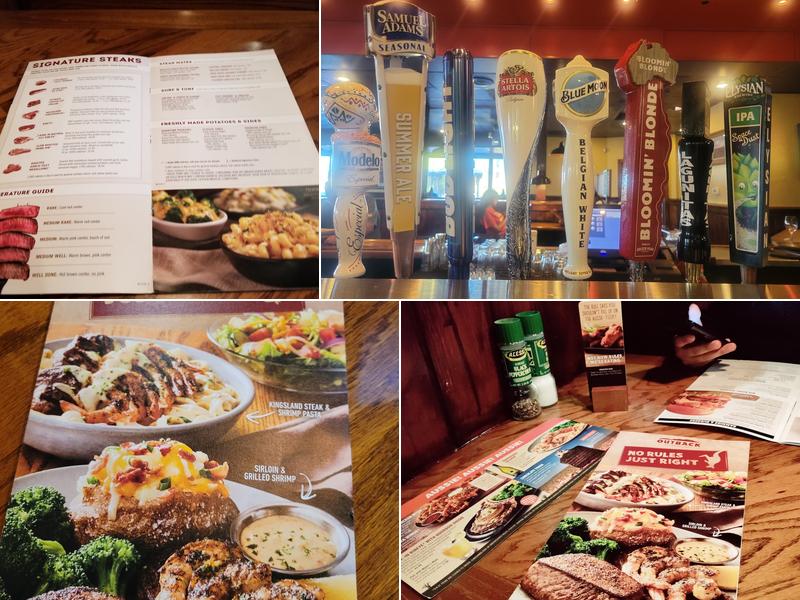 Outback Steakhouse Menu