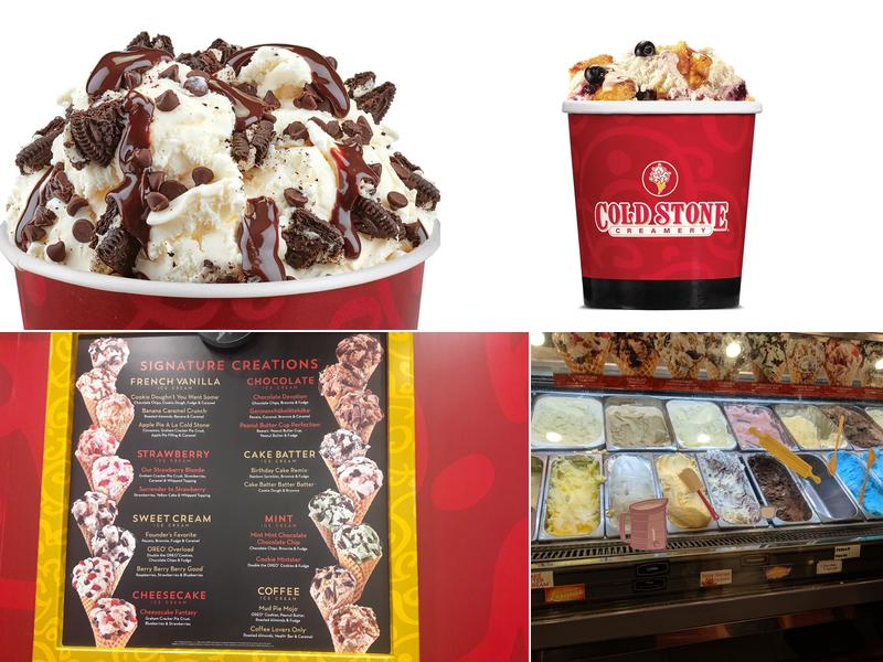 Cold Stone Creamery Menu