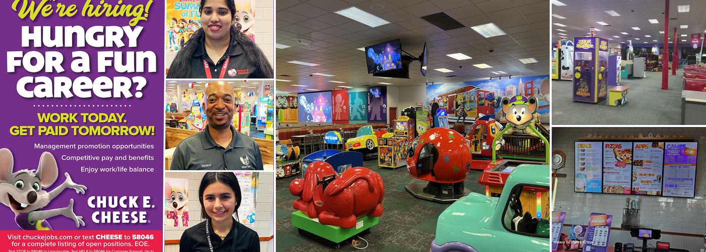 Chuck E. Cheese Menu