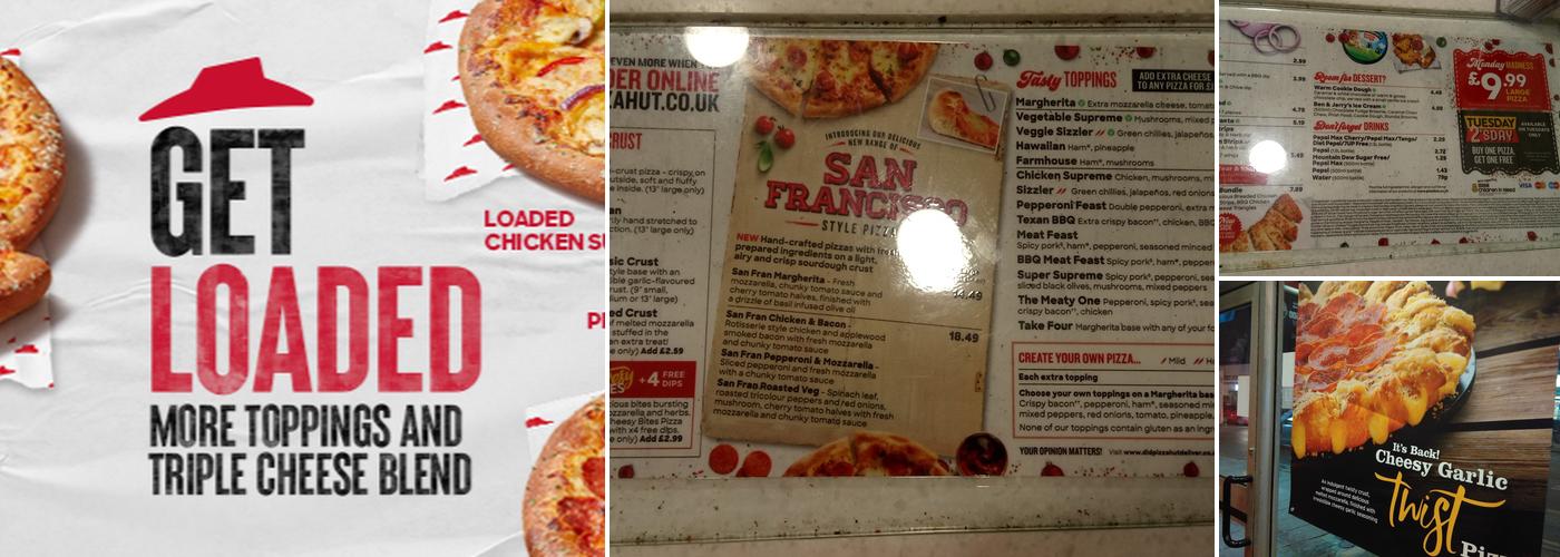 Pizza Hut Delivery Menu