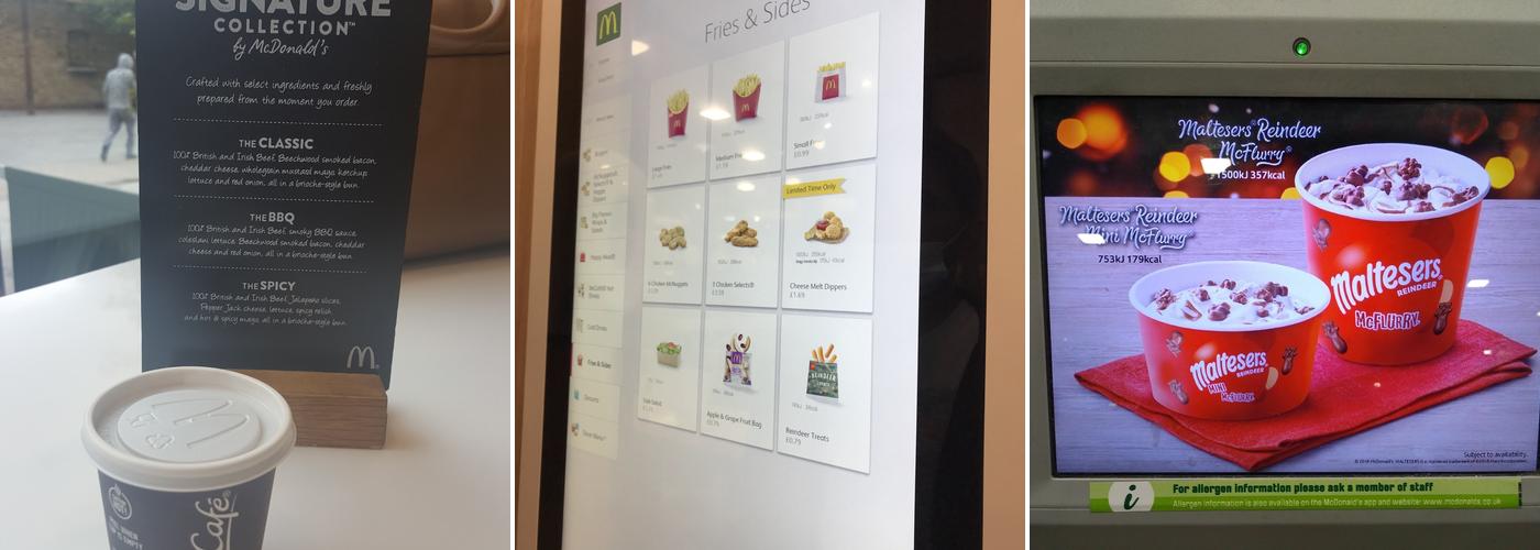 McDonald's Menu