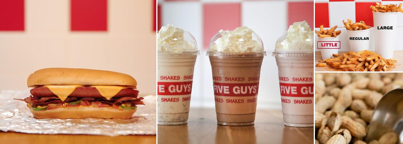 Five Guys Menu