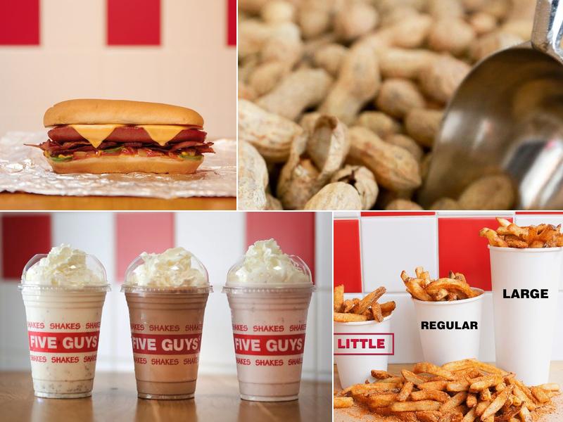 Five Guys Menu