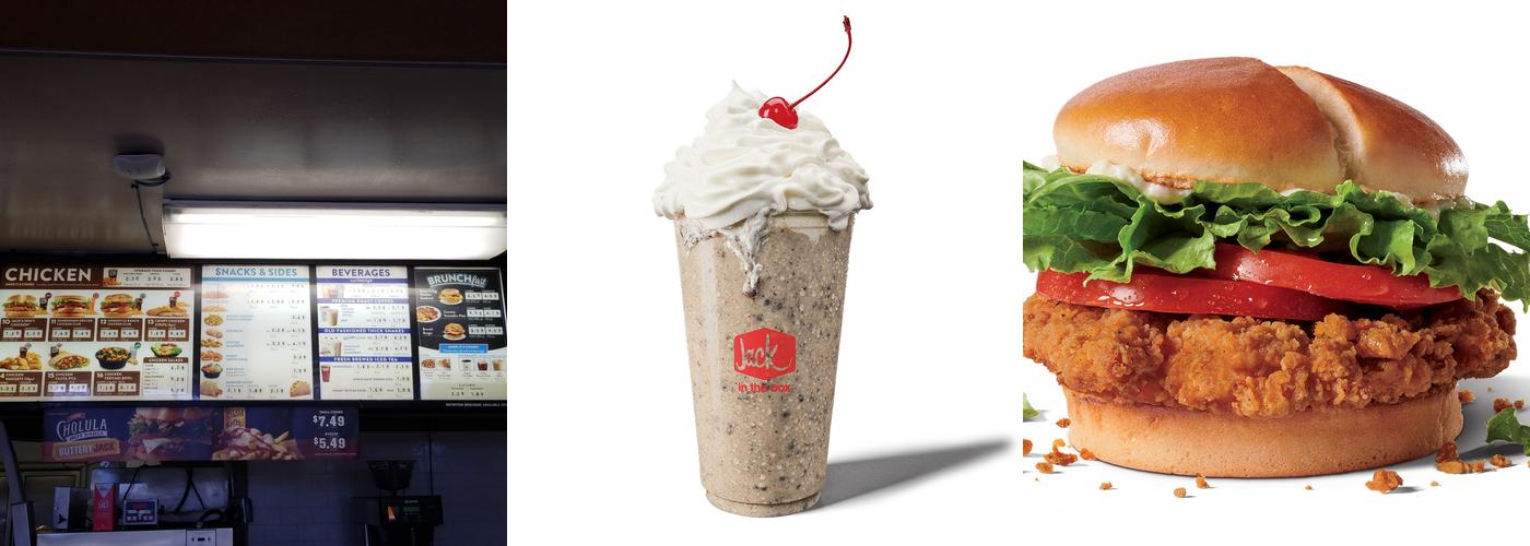 Jack in the Box Menu