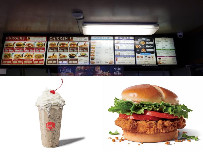 Jack in the Box Menu