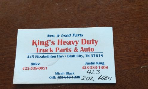 King's Heavy Duty Truck Parts Bluff City