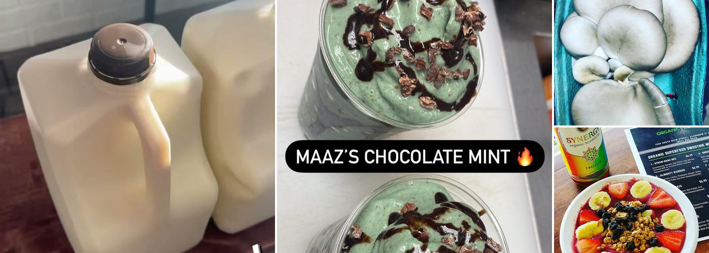 Organic Rootz juice bar cafe